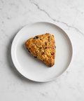 Chocolate Hazelnut Scone - Marble Background