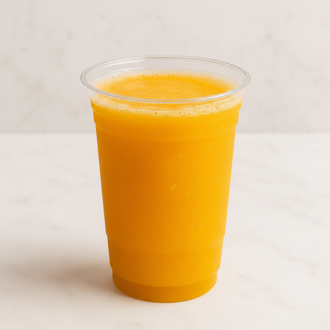 Fresh Orange Juice - Marble Background