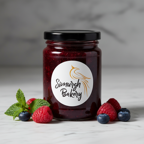 Mixed Berry Jam Jar
